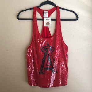 Victoria’s Secret Pink Anaheim Angels Tank Top